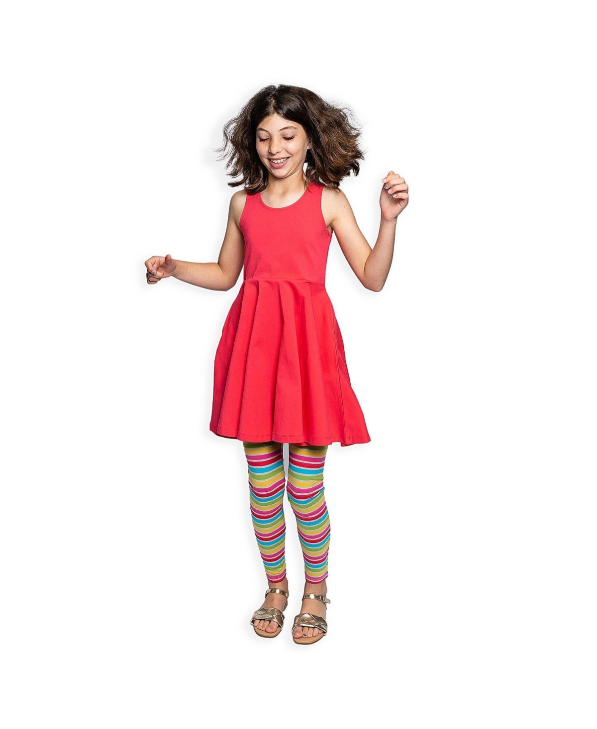 Mightly Girls Fair Trade Organic Cotton Short Sleeve Dresses 2-pack