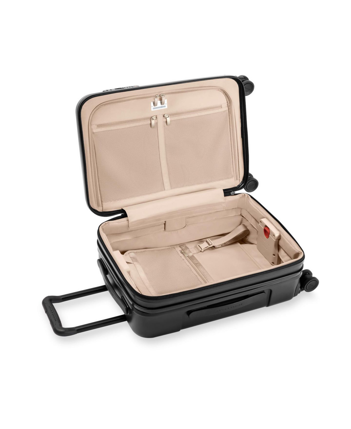 Чемодан Briggs & Riley Sympatico 3.0 Essential Carry-On Expandable Spinner, цвет: Чёрный — фото 2