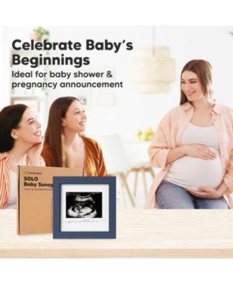 Solo Baby Sonogram Picture Frame, Modern Ultrasound Picture Frames, Pregnancy Announcements Sonogram Frame