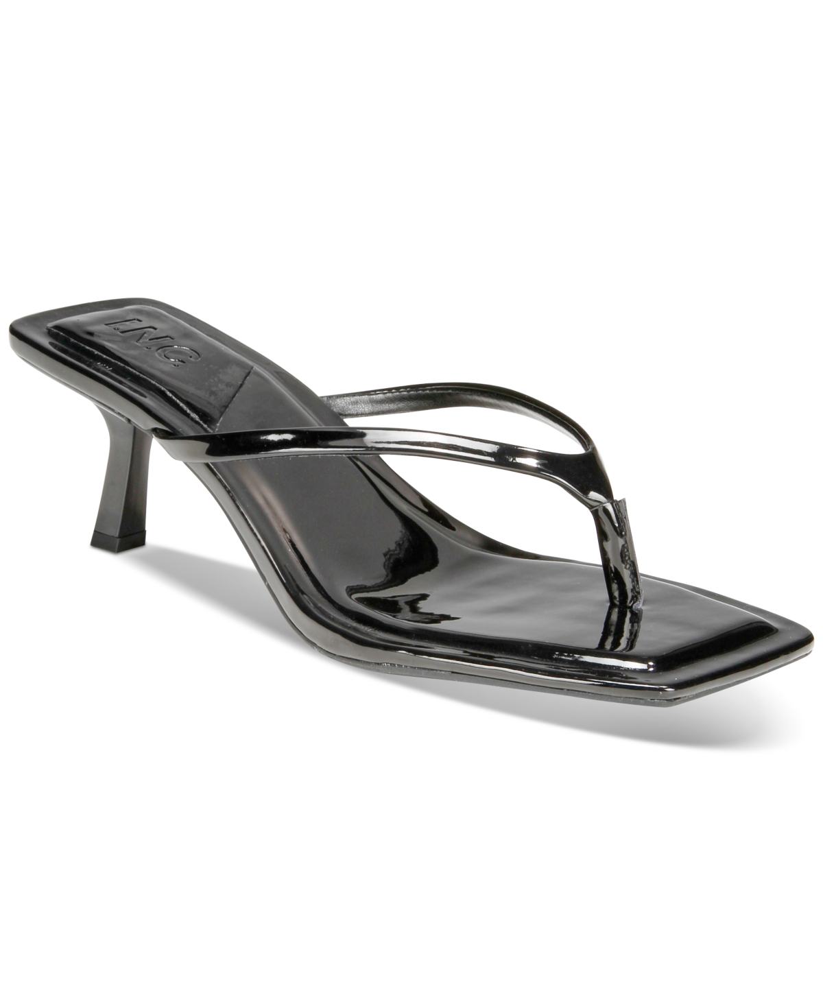 Inc International Concepts Women's Narcissa Thong Dress Sandals, Created For Macy's In Black
