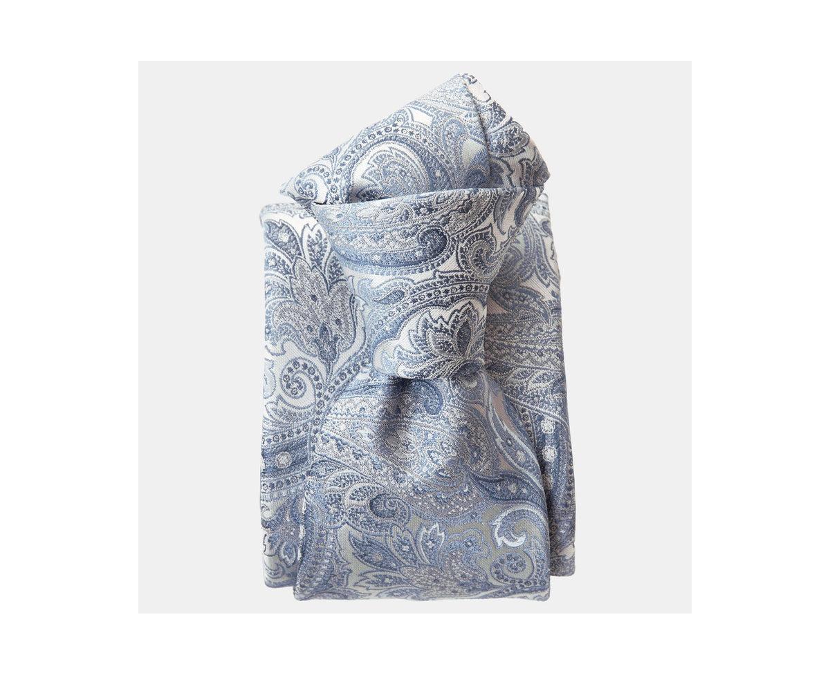 Montecarlo - Silk Jacquard Tie for Men - Champagne