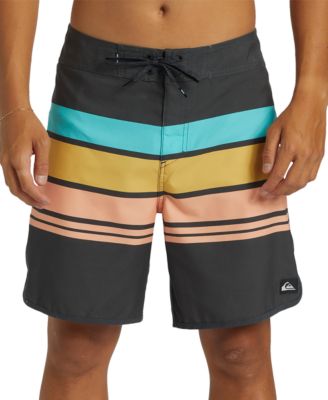 Quiksilver Men s Everyday Stripe 21 Swim Trunks Blue