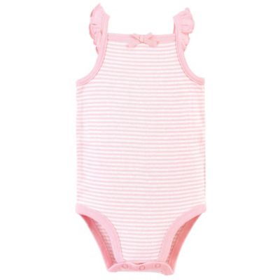 5Pk Natural Sleeveless Bodysuits