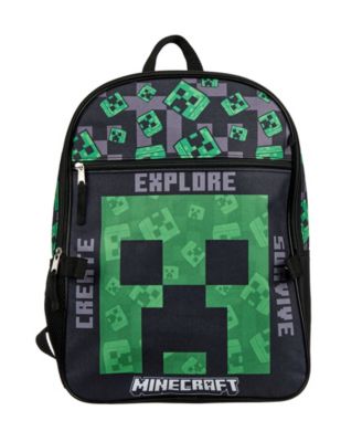 Minecraft Boy's 5 PC Backpack Set