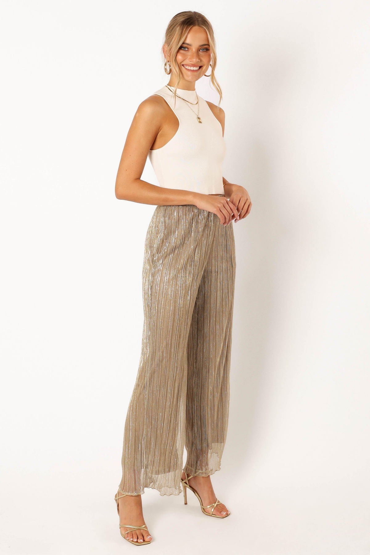 Petal and Pup Womens Walker Plisse Pants