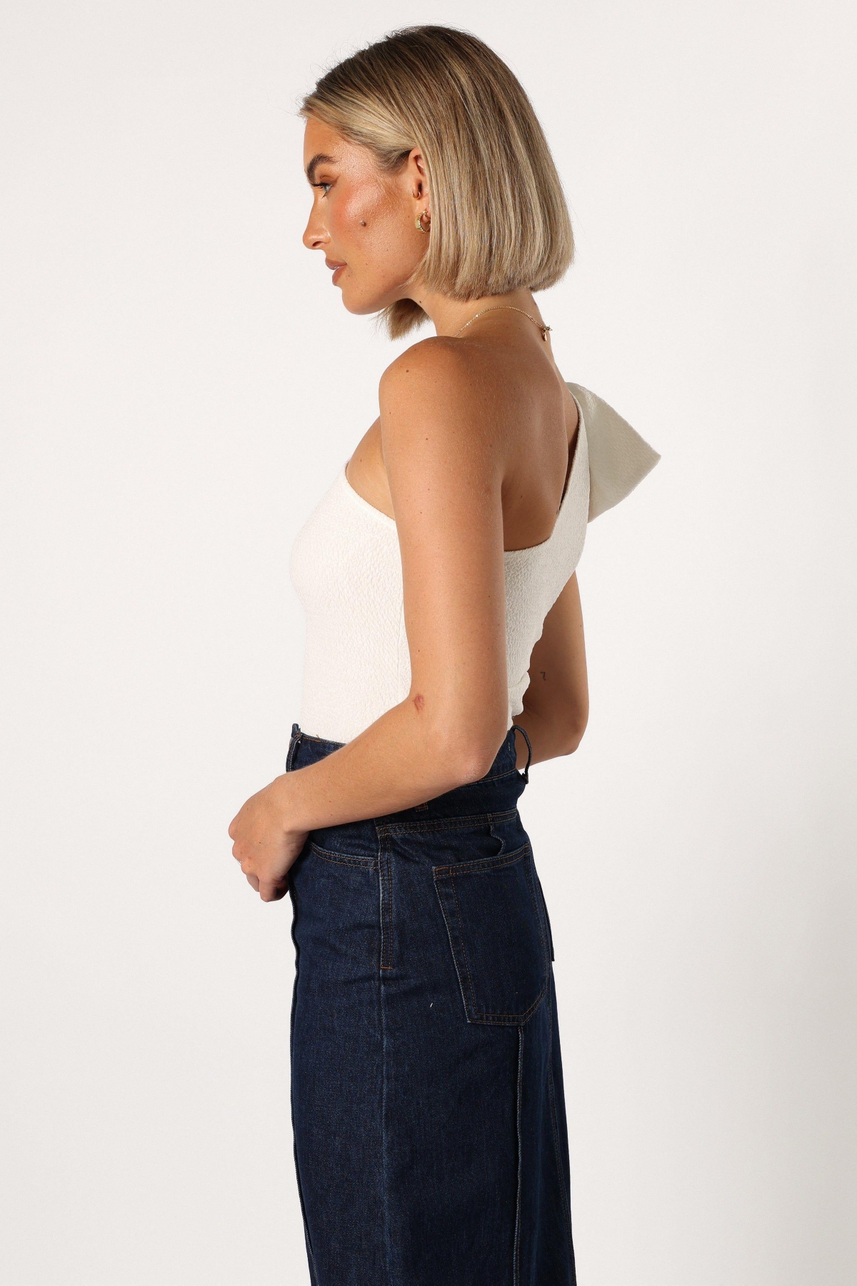 Women's Jordana One Shoulder Bodysuit