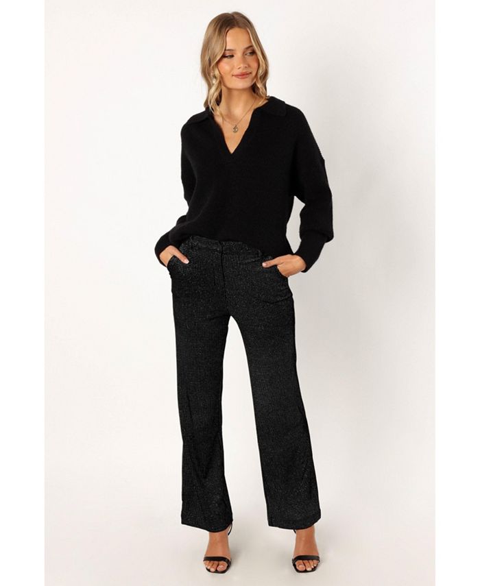 Petal and Pup Women's Zala V-neck Collar Knit Sweater - Macy's