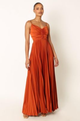 Naira Pleated Maxi Dress
