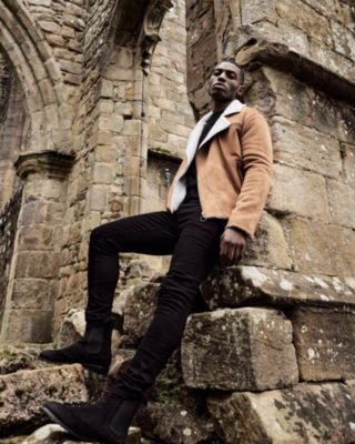 Men's Imperial Sherpa Biker Jacket