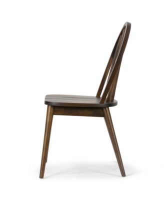 36.22" Astra Rubberwood Dining Chair, Set of 2