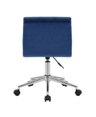 34.25" Amali Fabric, Metal Task Chair