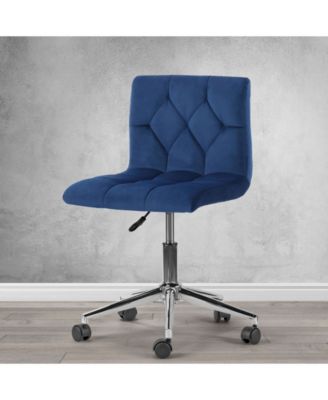 34.25" Amali Fabric, Metal Task Chair