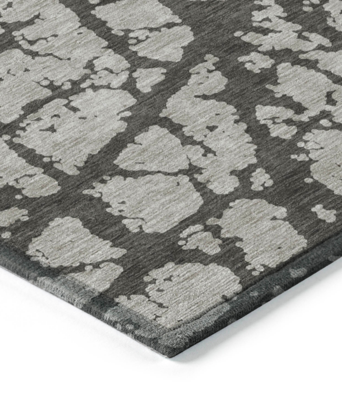 Shop Addison Chantille Machine Washable Acn501 10'x14' Area Rug In Gray