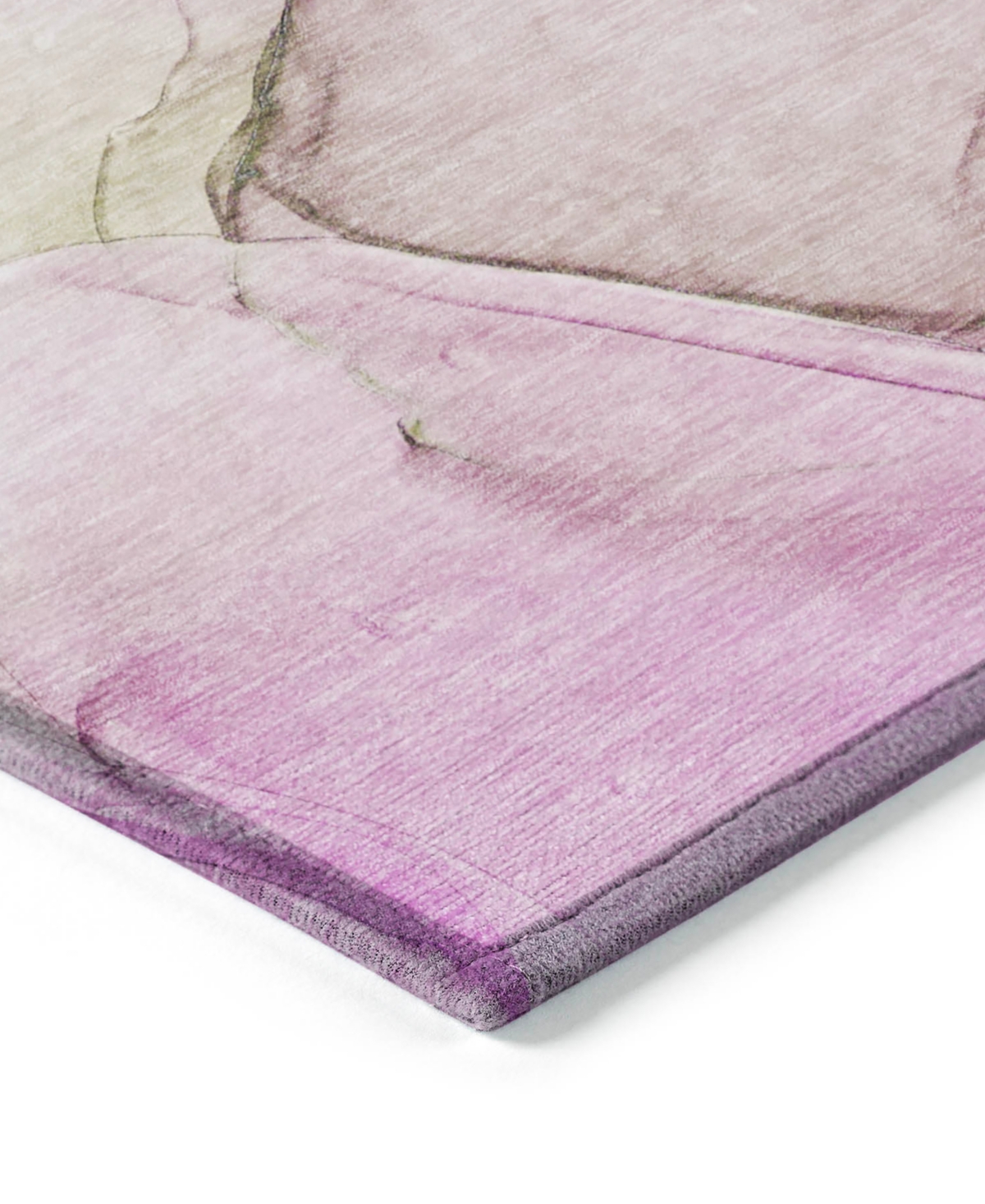 Addison Chantille Machine Washable Acn502 5'x7'6 Area Rug In Pink