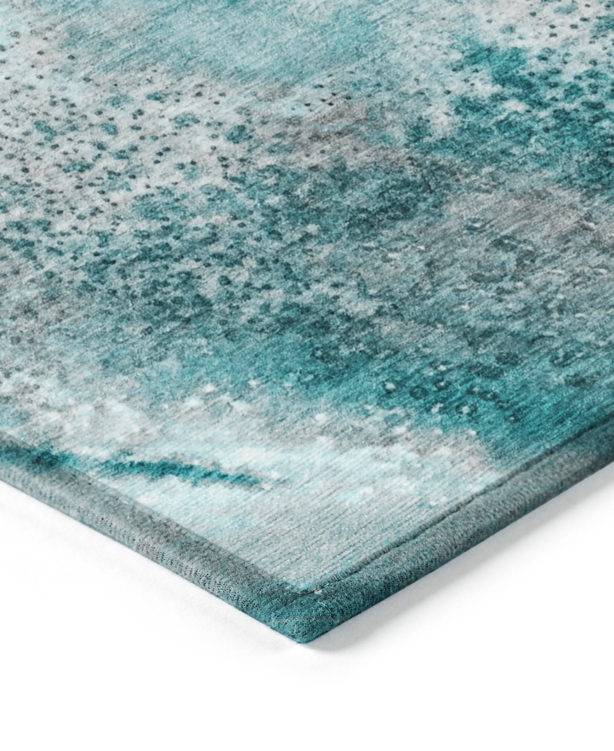 Addison Chantille Machine Washable Acn505 9'x12' Area Rug In Ocean