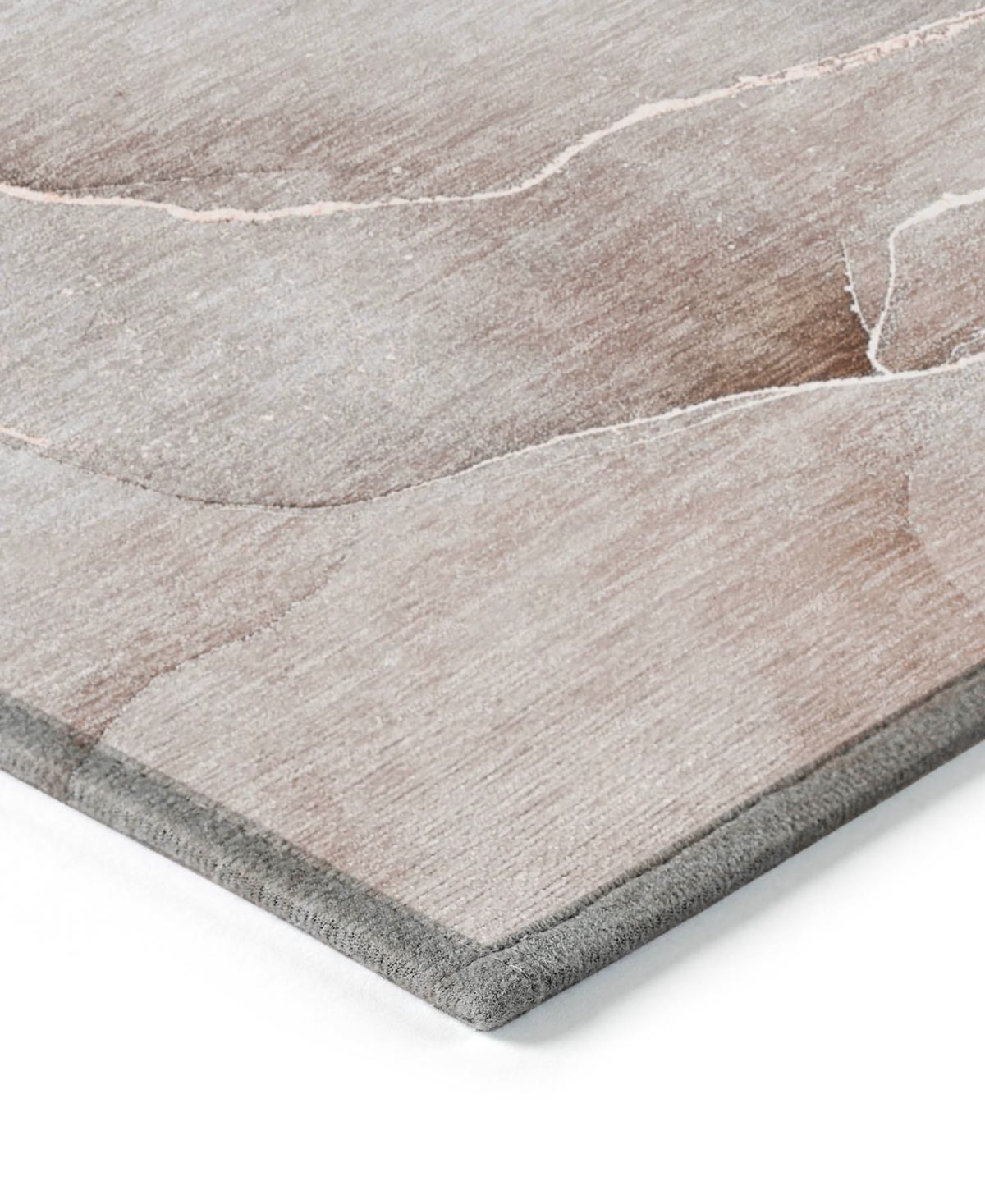 Addison Chantille Machine Washable Acn508 9'x12' Area Rug In Taupe