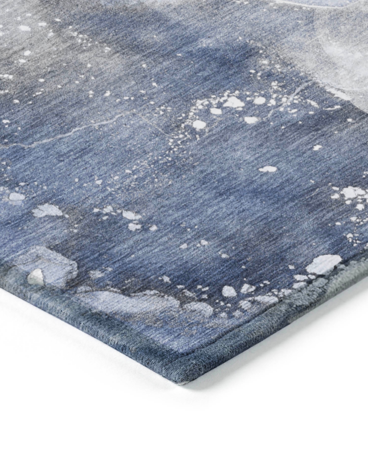 Addison Chantille Machine Washable Acn518 9'x12' Area Rug In Navy