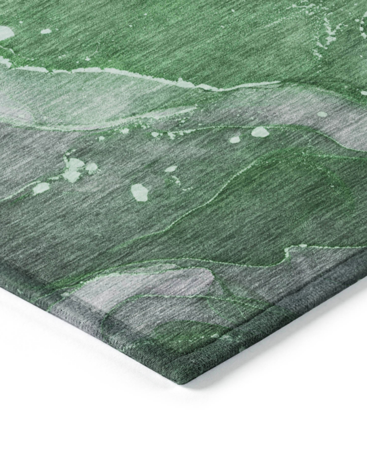 Addison Chantille Machine Washable Acn522 2'3x7'6 Runner Area Rug In Jade