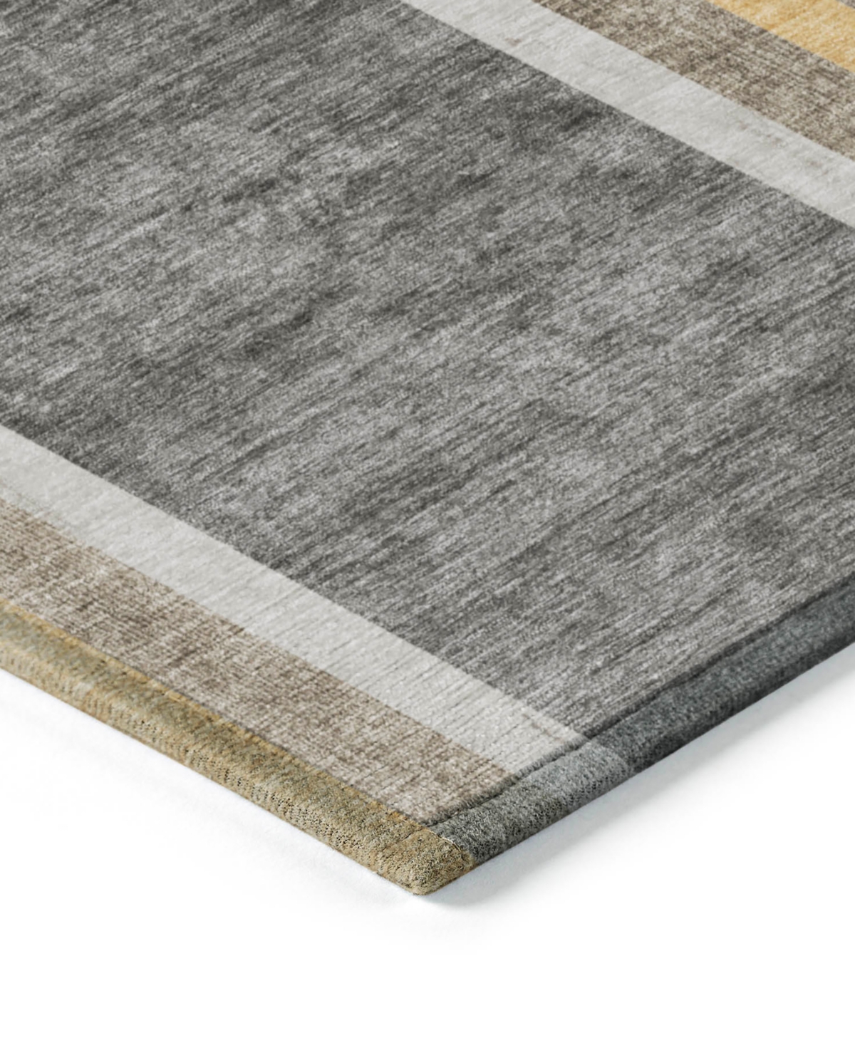 Addison Chantille Machine Washable Acn532 5'x7'6 Area Rug In Taupe