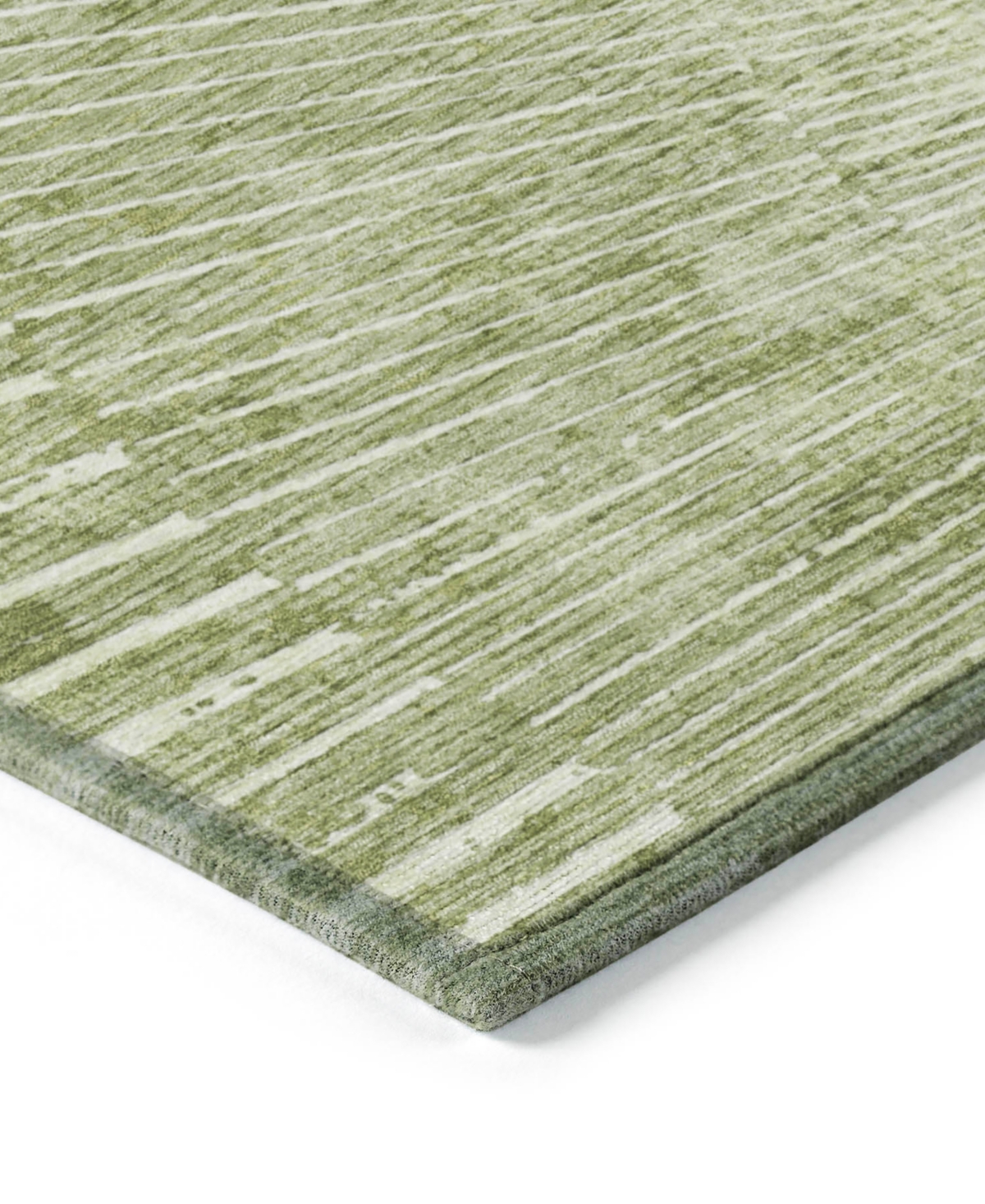 Addison Chantille Machine Washable Acn542 8'x10' Area Rug In Sage