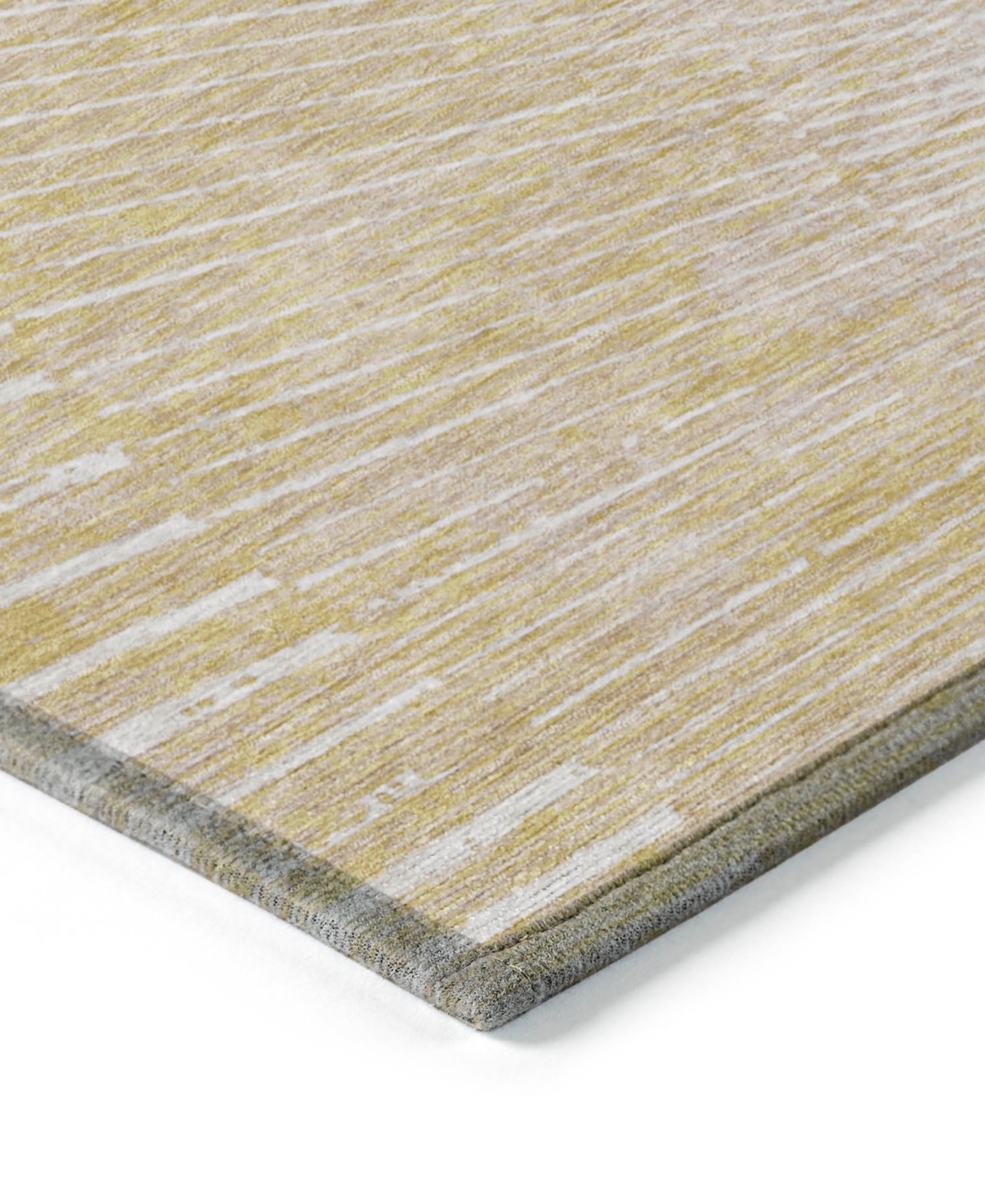 Addison Chantille Machine Washable Acn542 5'x7'6 Area Rug In Wheat