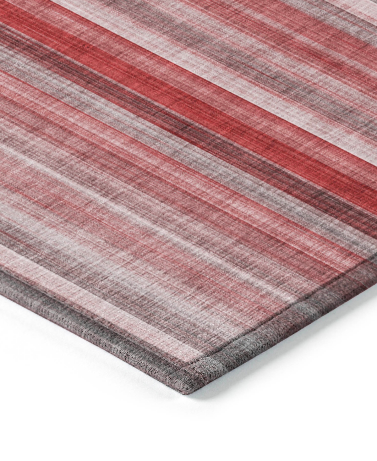 Shop Addison Chantille Machine Washable Acn543 10'x14' Area Rug In Red