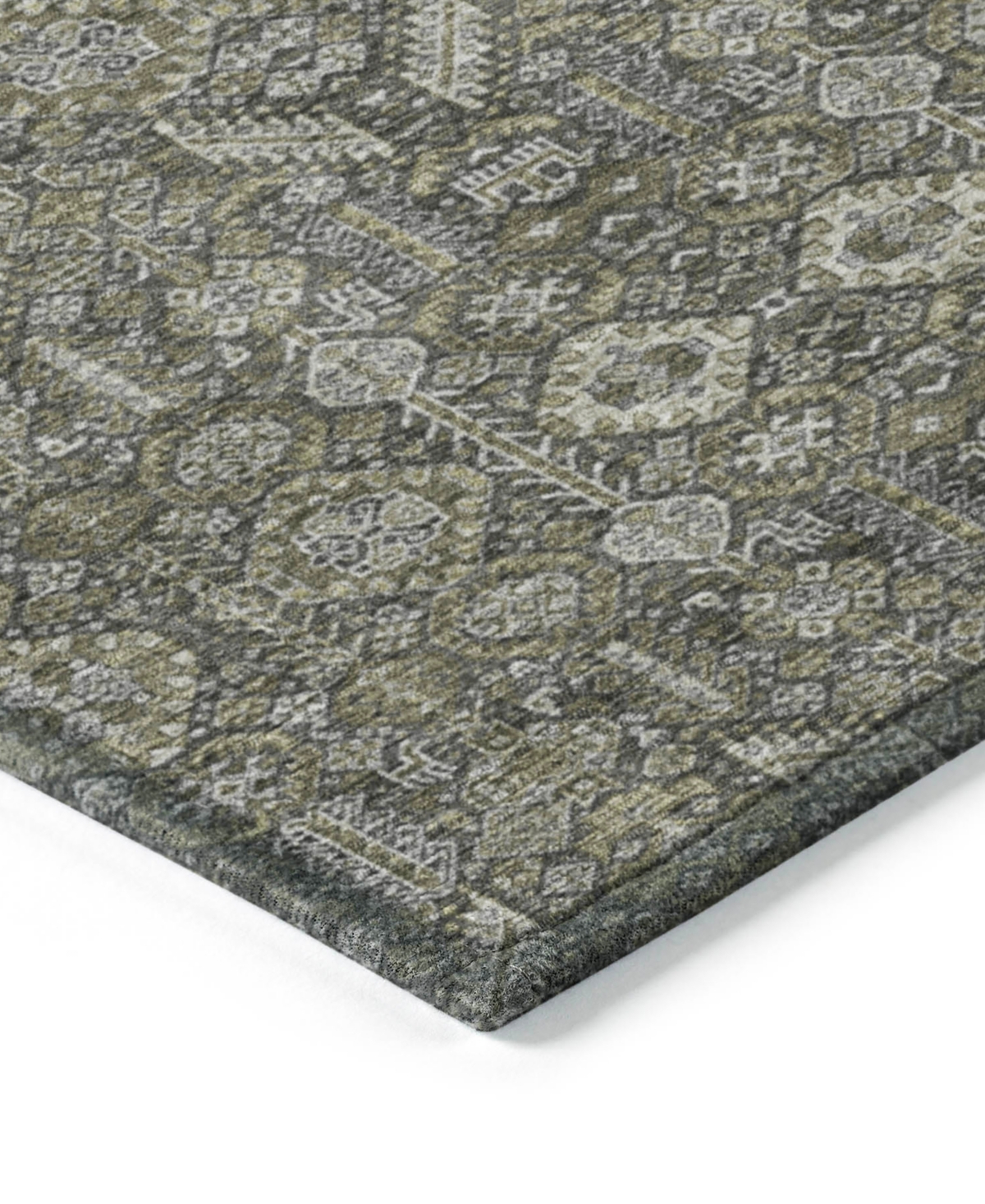 Addison Chantille Machine Washable Acn574 2'6x3'10 Area Rug In Taupe