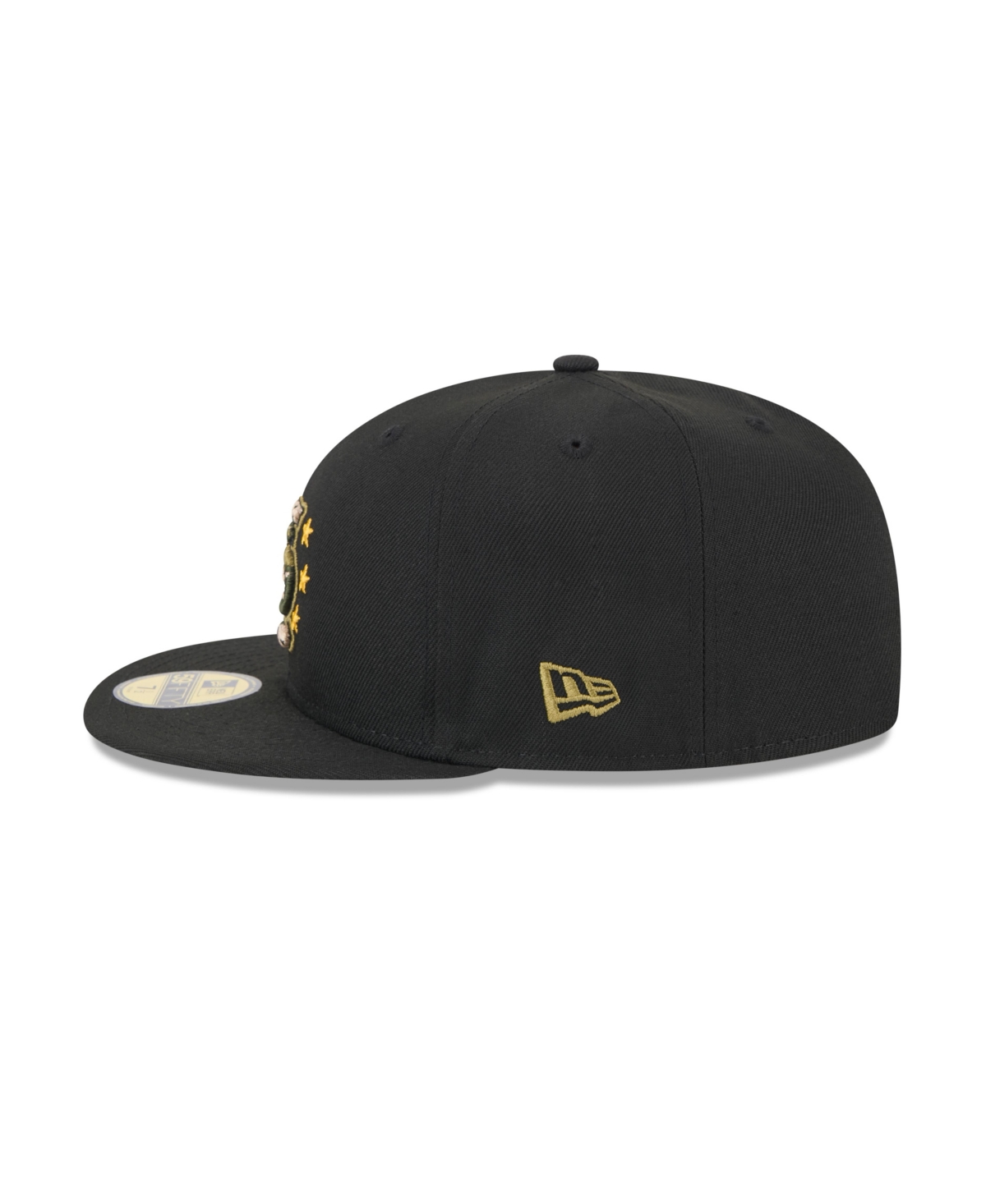 New Era Men's Black St. Louis Cardinals 2024 Armed Forces Day On-field 59fifty Fitted Hat In Black
