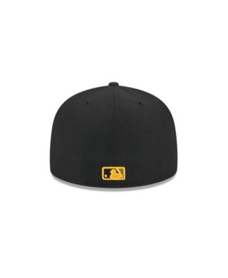 Men's Black Cleveland Guardians 2024 Armed Forces Day On-Field 59FIFTY Fitted Hat