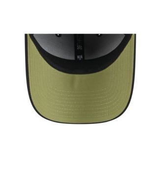 Men's Black Miami Marlins 2024 Armed Forces Day 39THIRTY Flex Hat