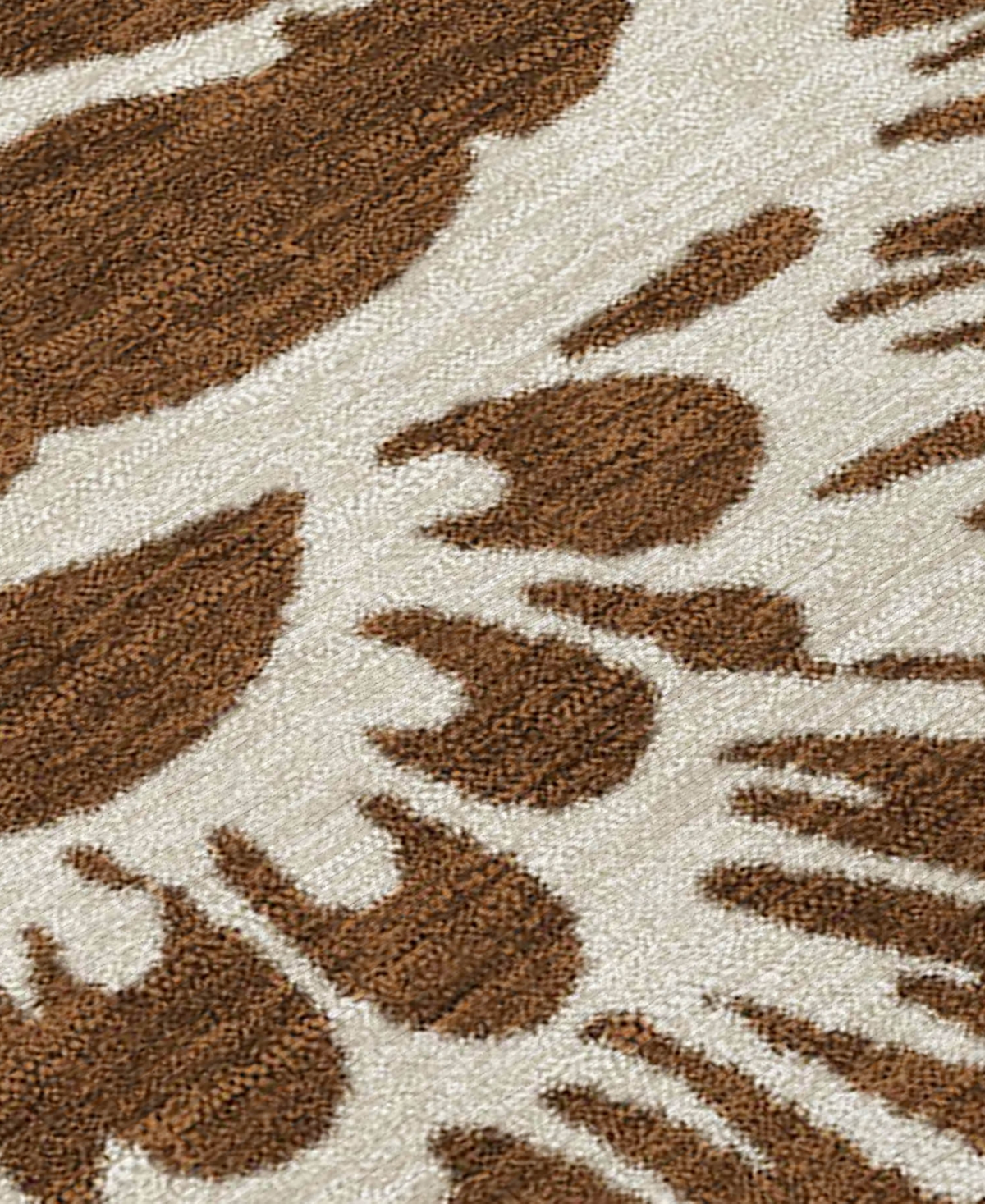Addison Chantille Machine Washable Acn551 2'3x7'6 Runner Area Rug In Brown