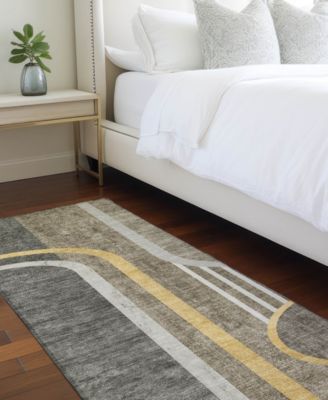 Chantille Machine Washable ACN532 2'3x7'6 Runner Area Rug