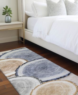 Chantille Machine Washable ACN575 2'3x7'6 Runner Area Rug