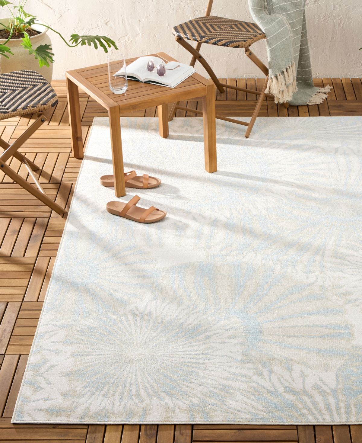 Tommy Bahama Shibori Outdoor 10947 5'2x7'2 Area Rug