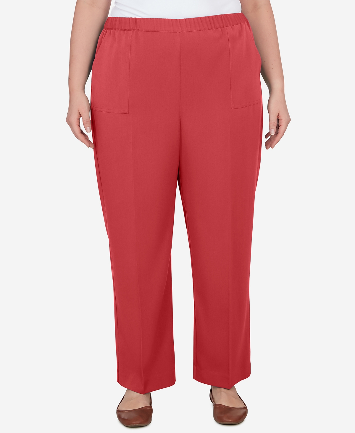Alfred Dunner Plus Size Sedona Sky Sedona Balanced Average Length Pant
