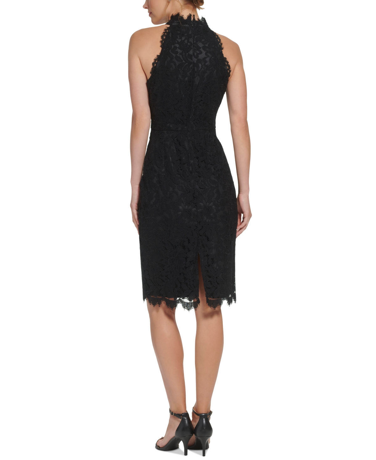 Eliza J Women's Halter Mock Neck Sheath Dress