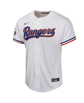 Nike Big Boys and Girls Marcus Semien White Texas Rangers 2024 Gold ...