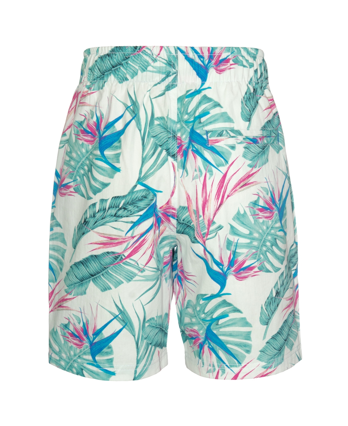 Shop Univibe Big Boys Morning Flower Print Pull-on Short In White