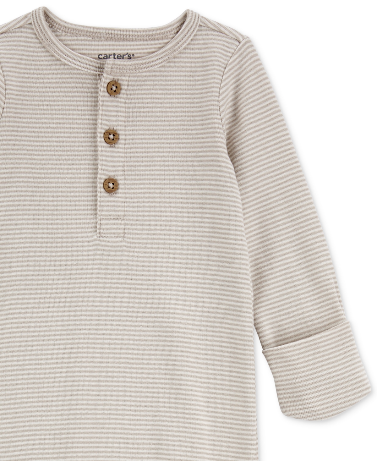 CARTER'S BABY 2-PC. COTTON SLEEPER GOWN SET 
