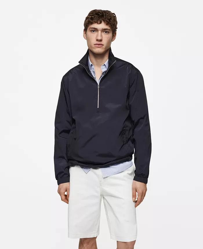 Men's Water-Repellent Zipper Jacket
