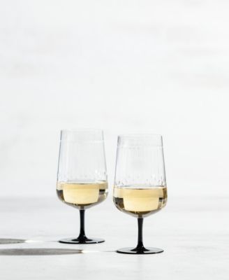 Handmade Glamorous Riesling 10.9oz - Set of 2