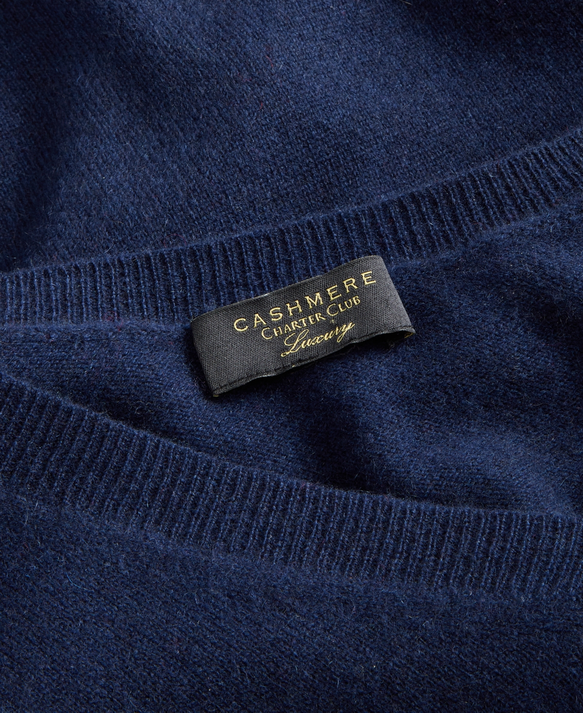 Charter Club Plus Size 100% Cashmere V-Neck Sweater, Created for Macy's