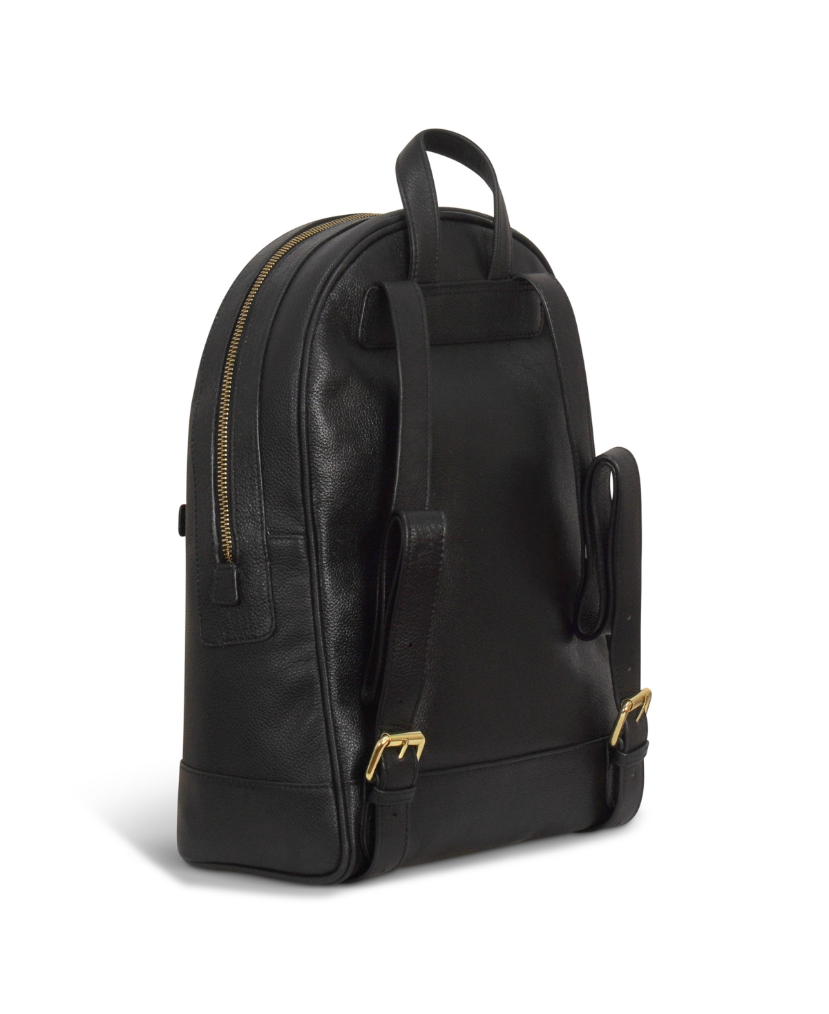 Shop Champs Leather Backpack In Black