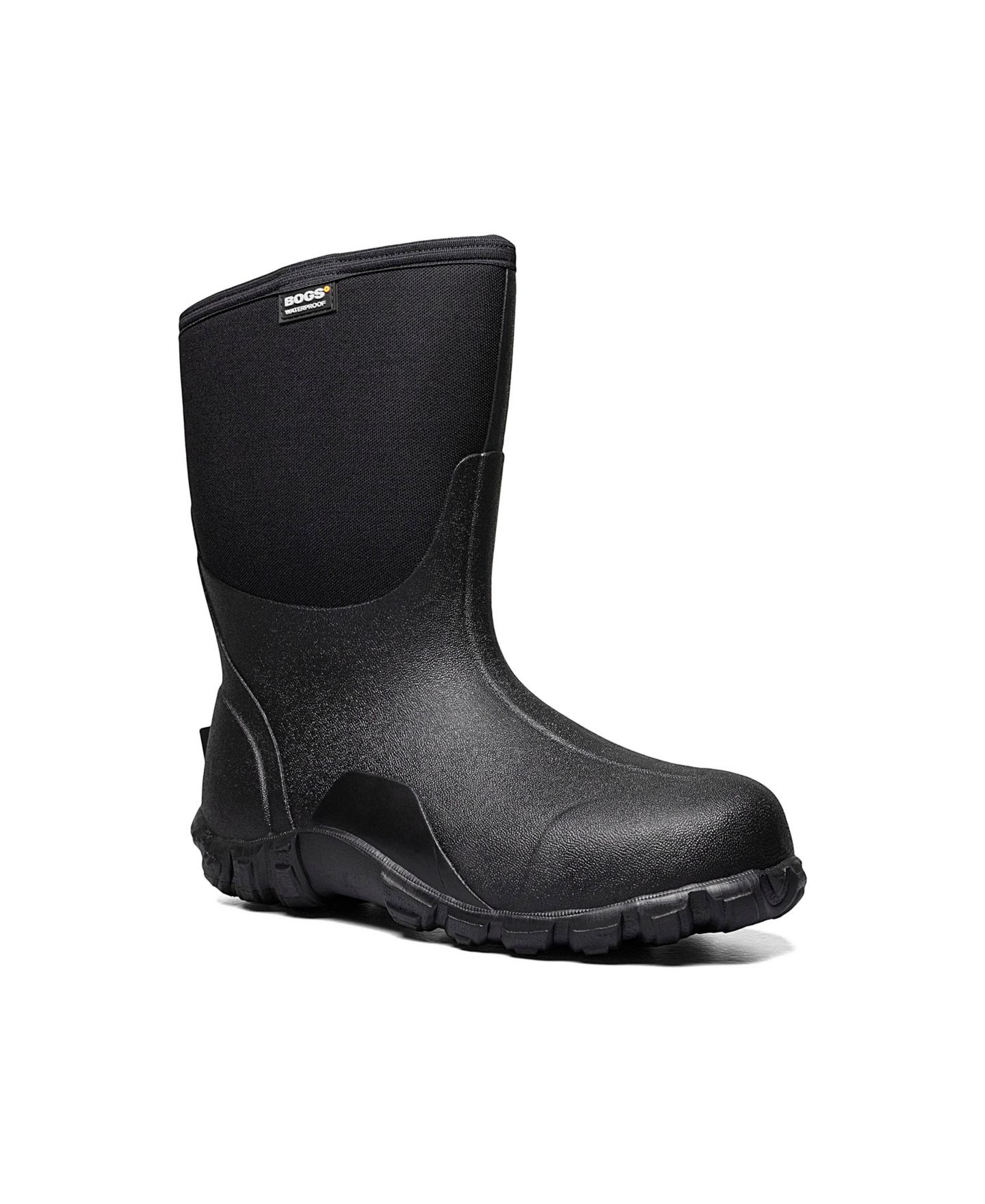 Мужские ботинки BOGS Classic Mid Boot, цвет: Чёрный — фото 1