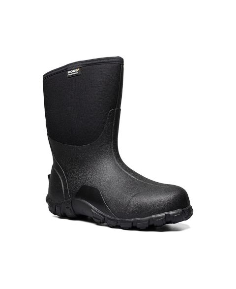 Мужские ботинки BOGS Classic Mid Boot, цвет: Чёрный