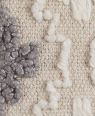 Ikat Polyester Filled Decorative Pillow, 20" x 20"