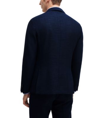 Men's Melange Slim-Fit Blazer
