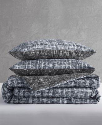 Maca Reversible 3-Pc. Duvet Cover Set, King/California King