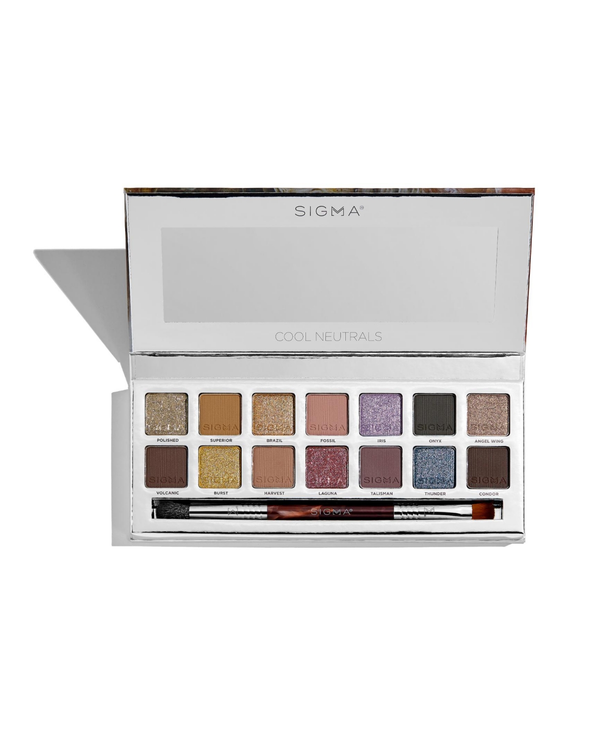 Sigma Beauty Cool Neutrals Eyeshadow Palette In No Color
