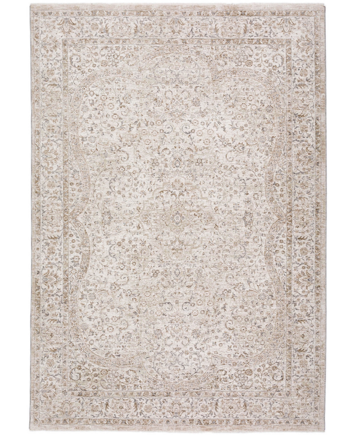 Shop Dalyn Cyprus Cy8 3'x5' Area Rug In Beige